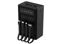 Xtech XPB-300 - Solar Power Bank - 24 pin USB-C / 4 pin USB Type A / 5 pin Micro-USB Type A