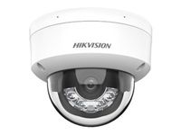 Hikvision 4 MP Smart Hybrid Light Fixed Dome Network (Out Door) Camera - Built-in Mic - 4MP