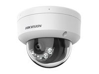 Hikvision 8MP (Out Door) Smart Hybrid Light Fixed Dome Network Camera - Built-in Mic - 8MP