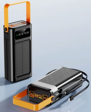 Super Solar Power Bank 80000mAh Portable Charger Fast Charging External Battery