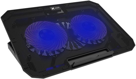 Xtech - Notebook stand - 15.6" black w blue LED XTA-156