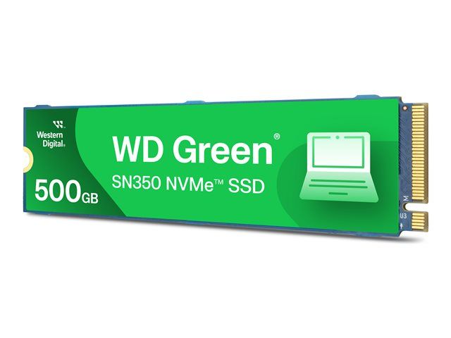 WD Green SN350 - SSD - (M.2 2280/PCIe 3.0 x4 (NVMe)) 500 GB