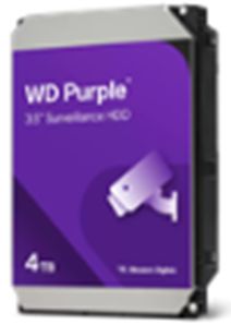 Western Digital WD Purple - Hard drive - Internal hard drive - 4 TB