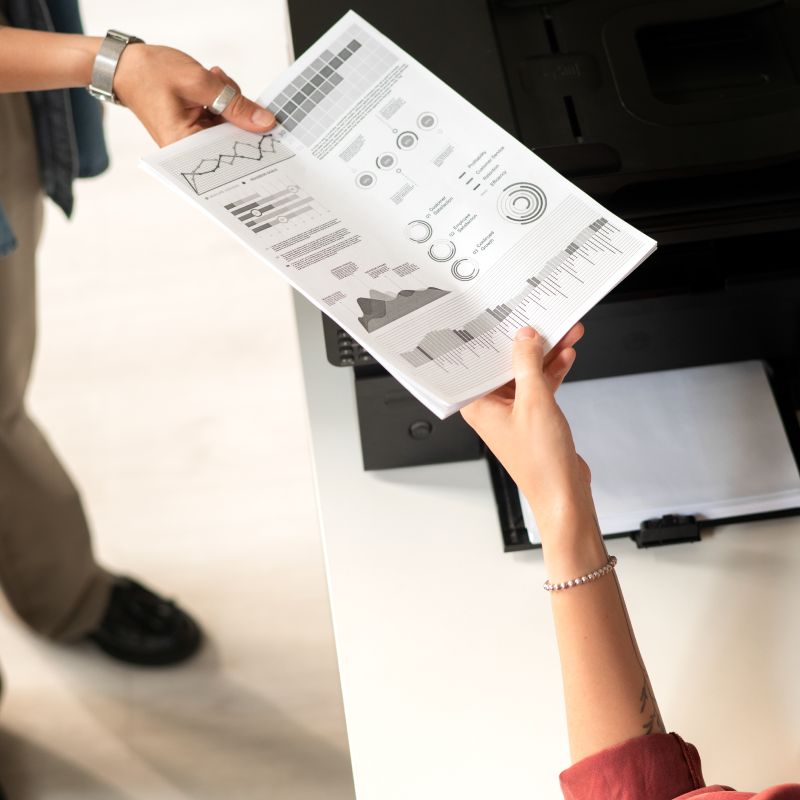 Impresión Láser a Blanco y Negro