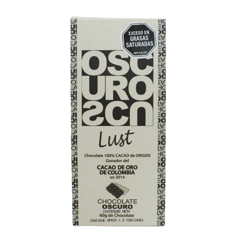 Chocolate 80% Con Stevia Lust 60g