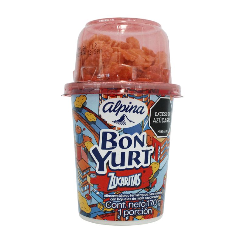 Bonyurt Zucaritas 170 Gr Alpina