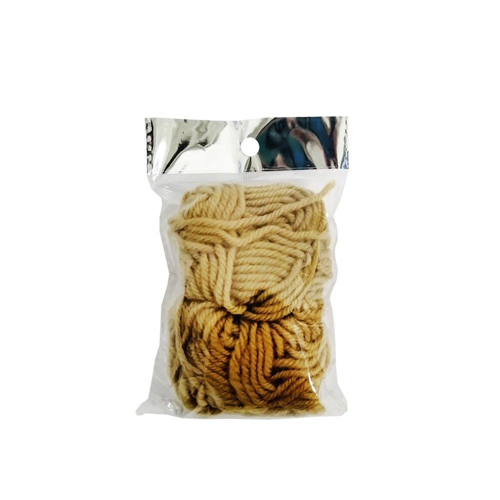 Ovillo De Lana Color Café x 2 und