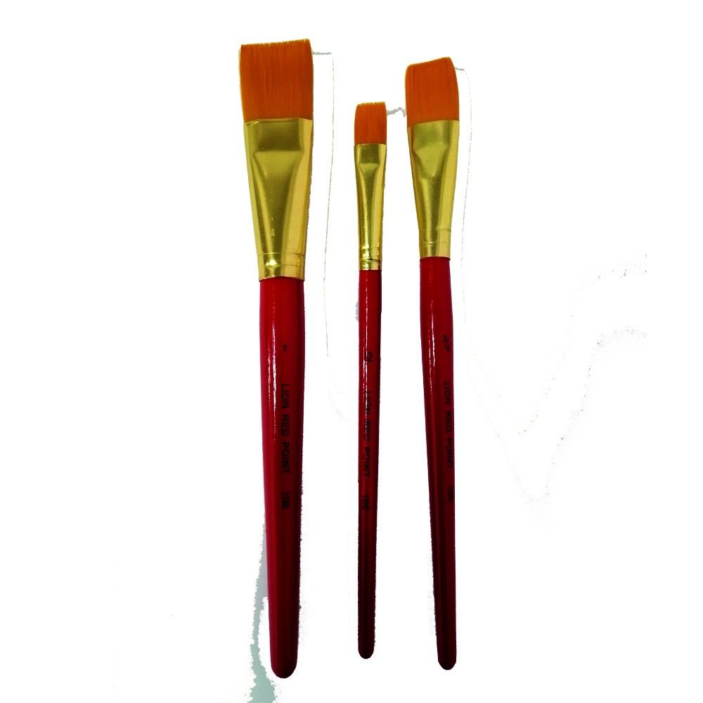 Brochas Arte y Pintura Red Point 3/4pulg /12pulg /1pulg x3 und