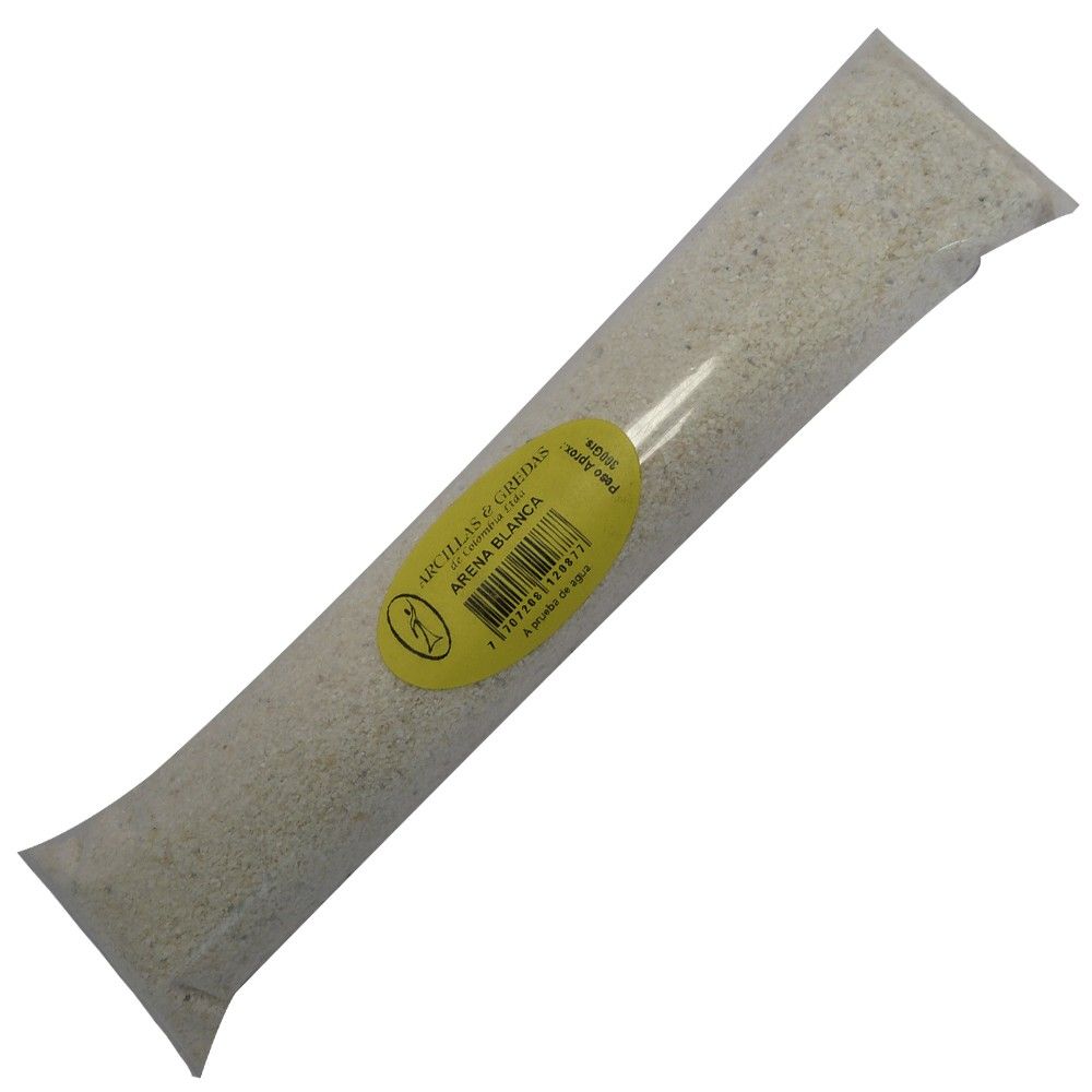 Arena Arcillas &amp; Gredas Blanco 300 grs