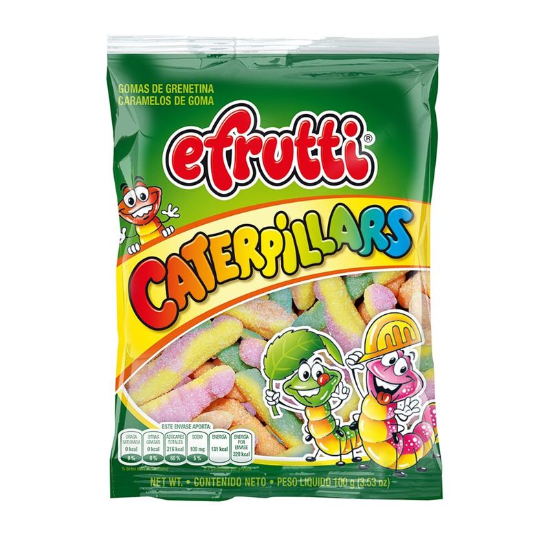 Gomitas Caterpillar Efrutti 100g