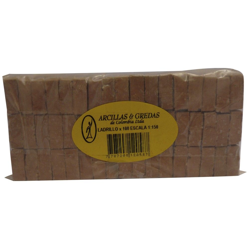 Ladrillos en Bloque Arcillas &amp; Gredas Esc:1:150 x100 und