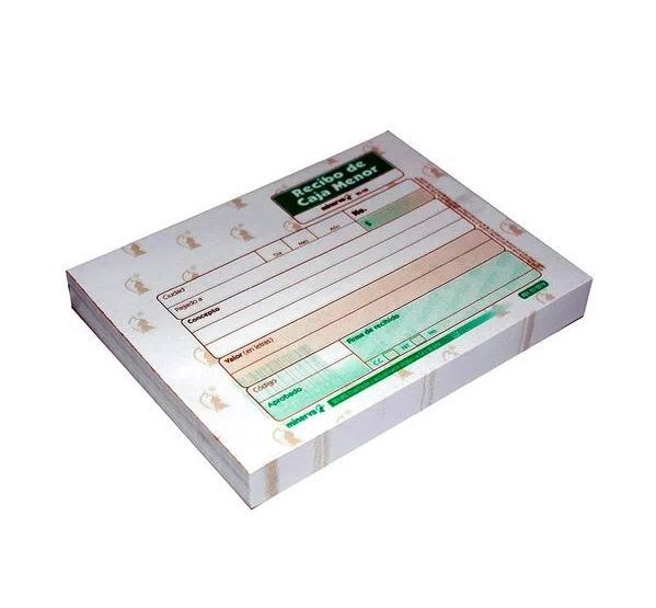 Recibo de Caja Menor Forma Minerva 20-05 X100