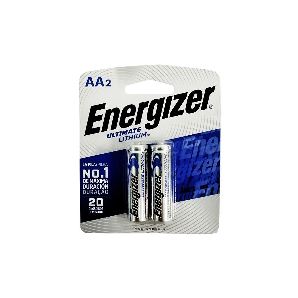 Pila Batería Energizer E2-litio L91 AA x2 und