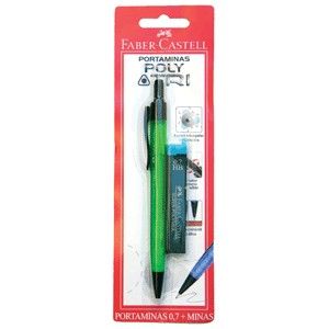 Portaminas Faber Castell Poly 0.7mm + Minas x1 und