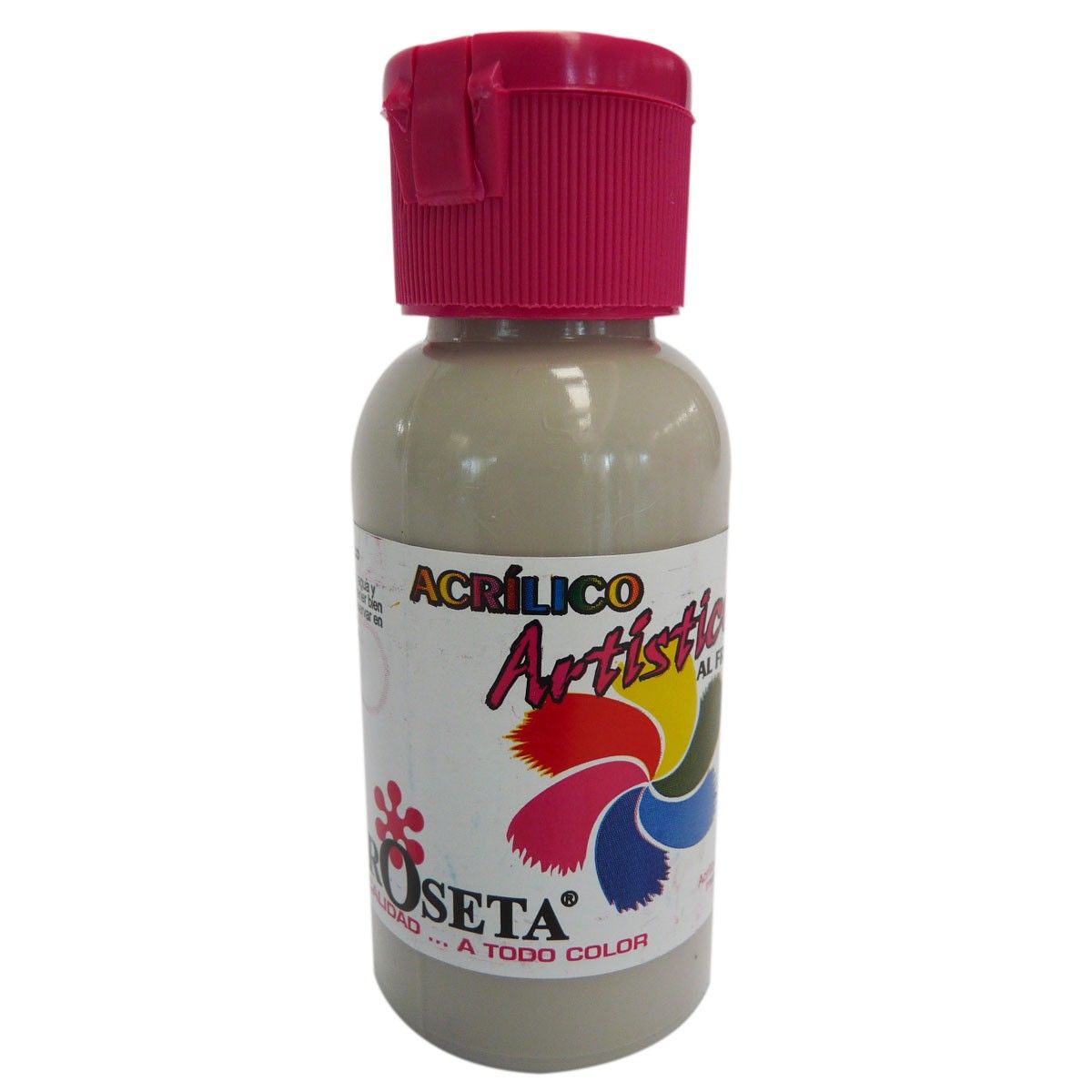 Acrílico Roseta Artístico Gris Ceniza 60ml