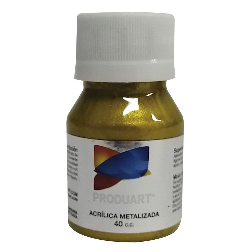 Acrílico Produart Color Oro Azteca Metalizada 40CC