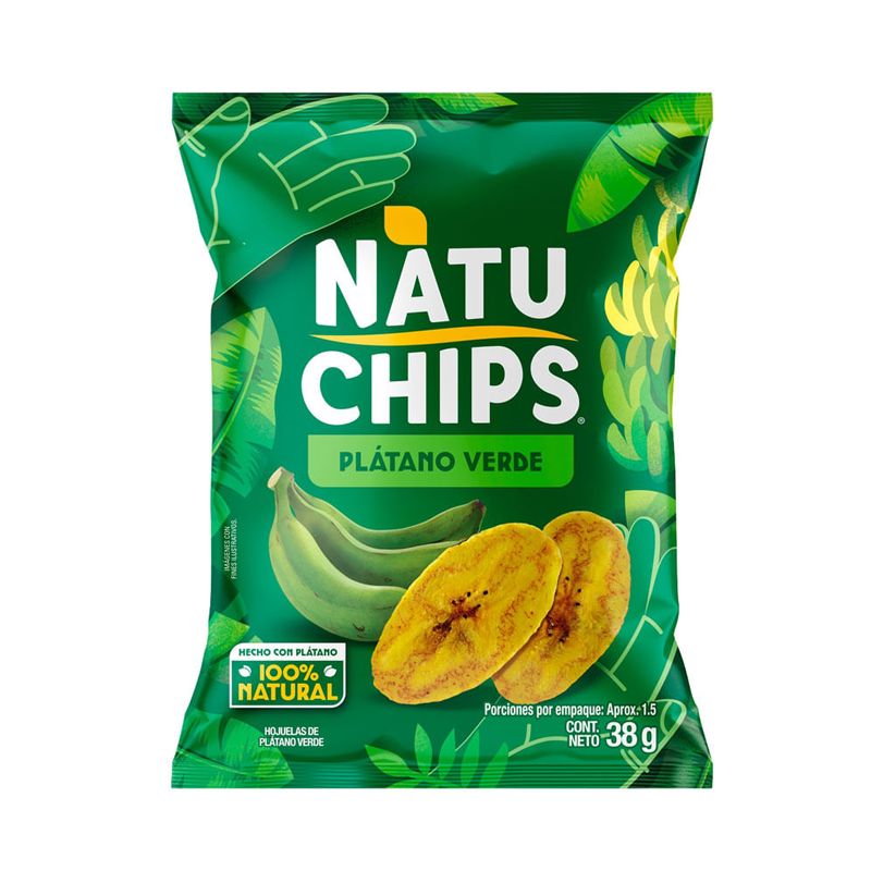 Natuchips Platano Verde 28g Frito Lay