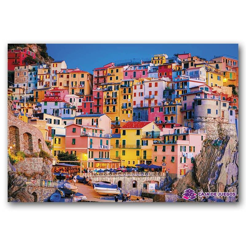 Rompecabezas Cinque Terre Mediterranea 1000 Piezas