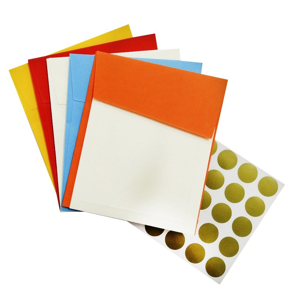 Tarjeta Kimberly + Sobre con Mensajes 10,1 x 8,6cm Surtido x20und