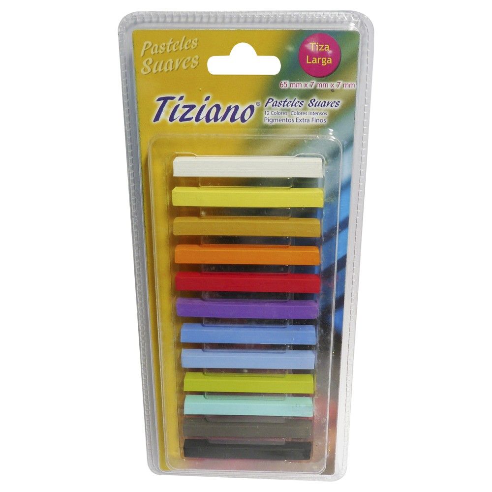 Pasteles Suaves Tiziano 65mm x7mm x 7mm x12 und