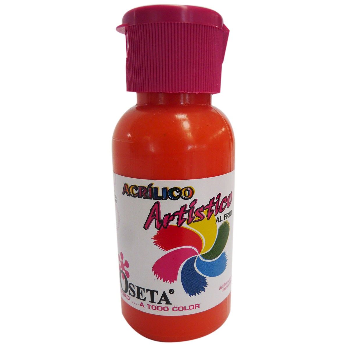 Acrílico Roseta Artístico Naranja Bermellón 60ml