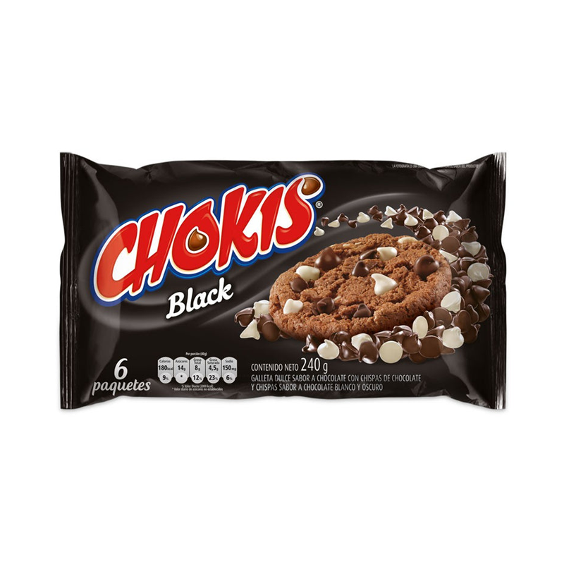 Galletas Chokis Black 37g Frito Lay