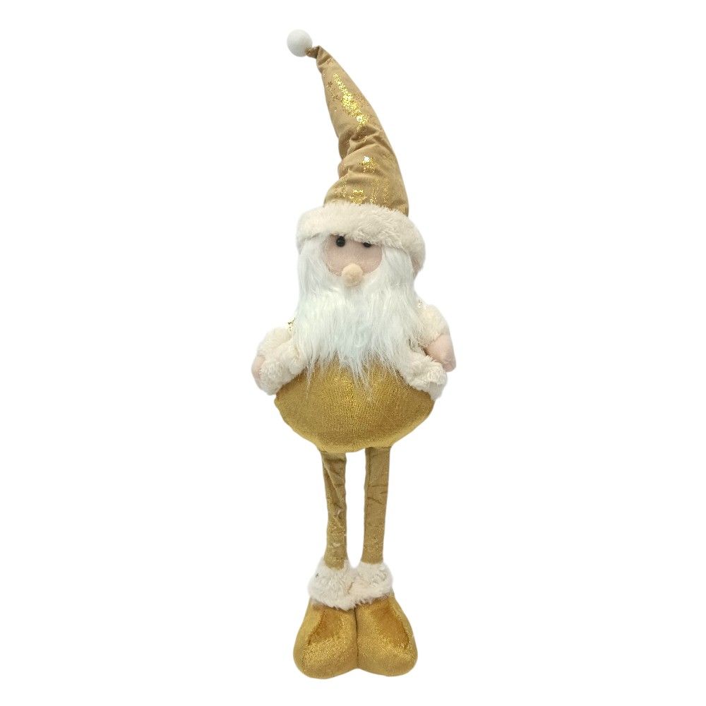 Muñeco 65Cm Alargable De Trapo Dorado