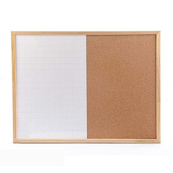 Tablero Mixto en Corcho Artecma con Marco en Madera / R-1270 / 60 x 80cm