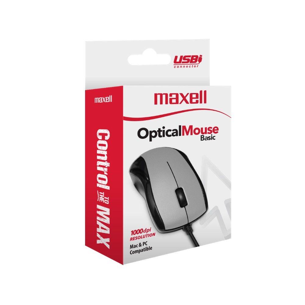 Mouse Maxell Mowr-101 Optical Silver