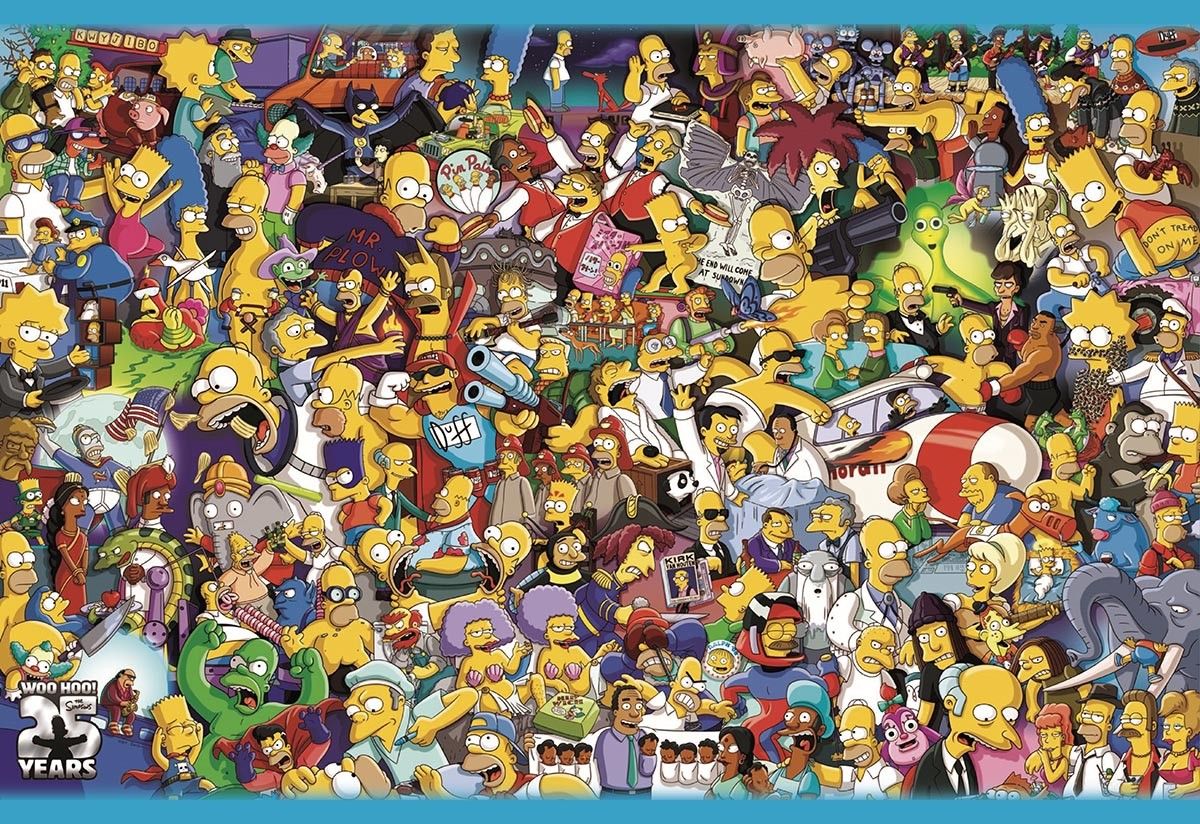 Rompecabezas  Los Homeros 1000 Piezas