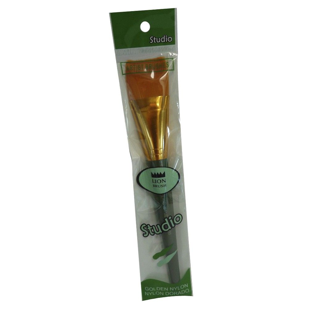 Pincel Arte &amp; Pintura Lion Studio Plana 1.1/2 pulg