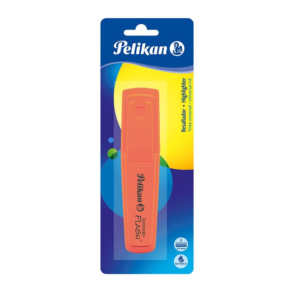 Resaltador Pelikan Flash Naranja x1 und