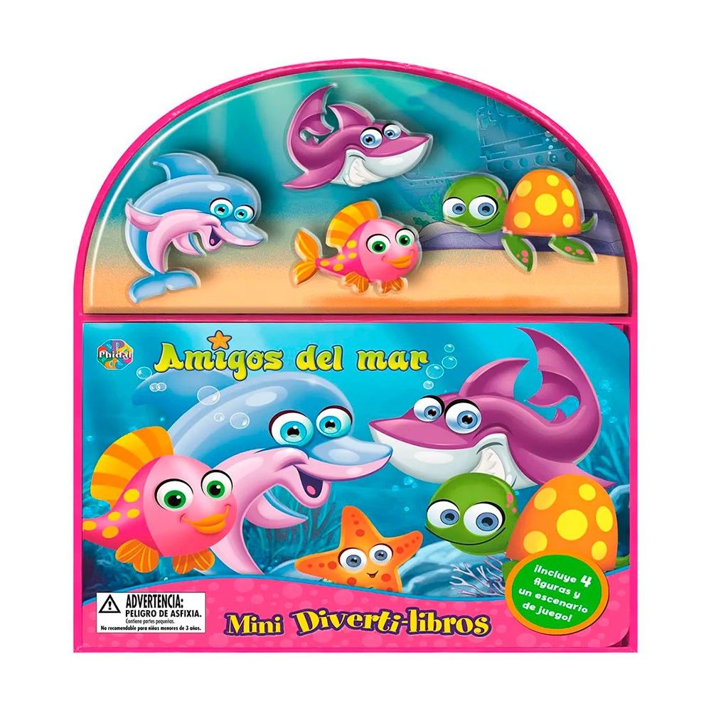 Mini Diverti-Libros: Amigos Del Mar
