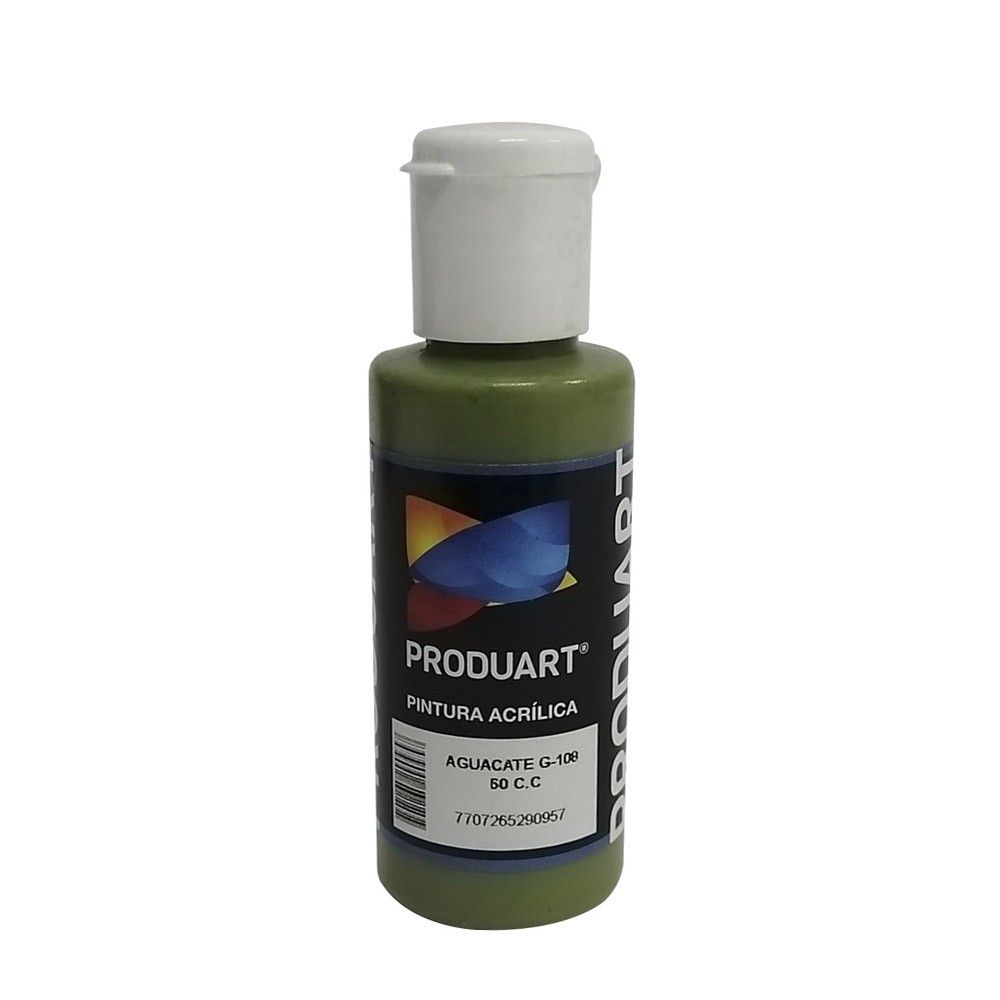 Acrílico Produart Color Aguacate 108 60CC