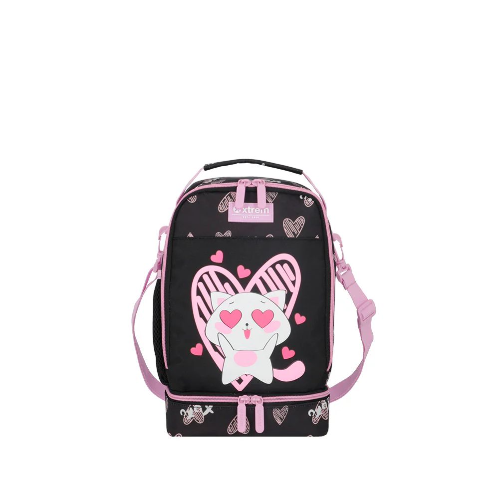 Lonchera Térmica 2.0 Negra Gato Xtrem