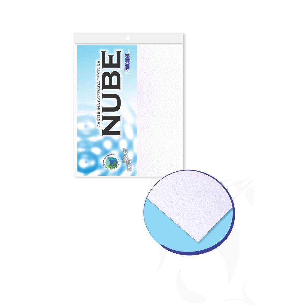 Cartulina Gofrada Icopel 180 g Carta 20 Hojas Nube