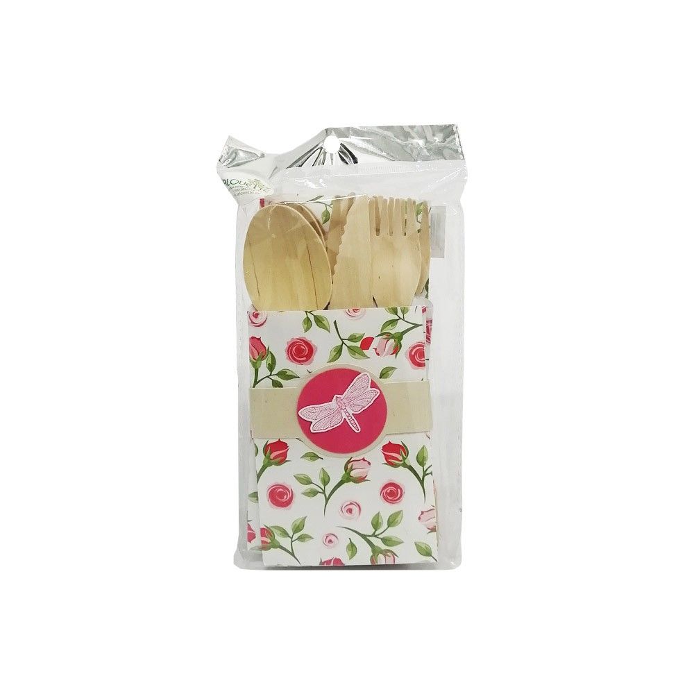 Cubiertos de Madera x 6 und Alouette