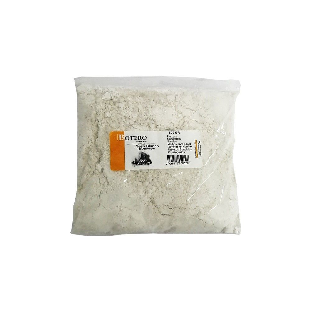 Yeso Botero Tipo Americano Blanco 500 Gr