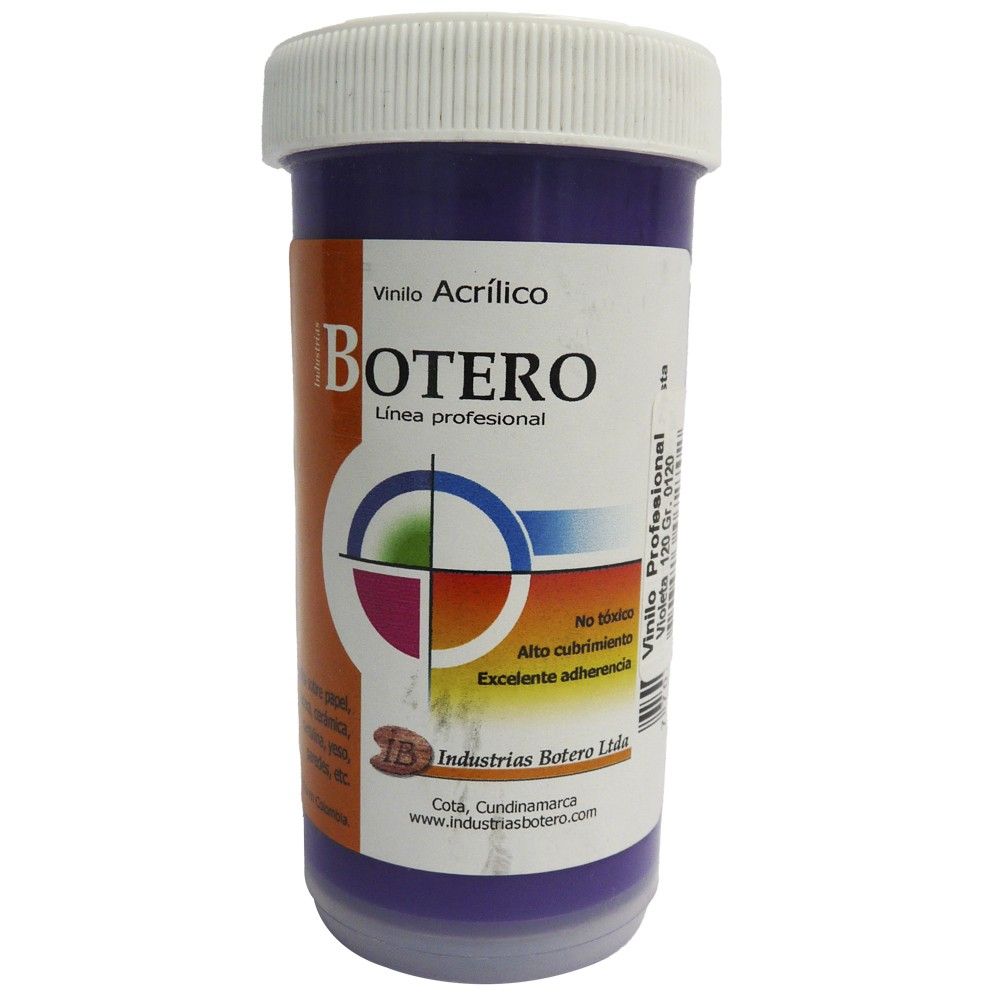 Vinilo Botero Profesional Violeta 120ml
