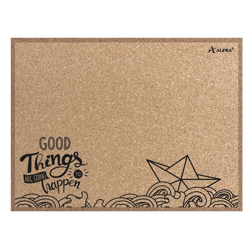 Tablero Corcho Alfra 30X40CM