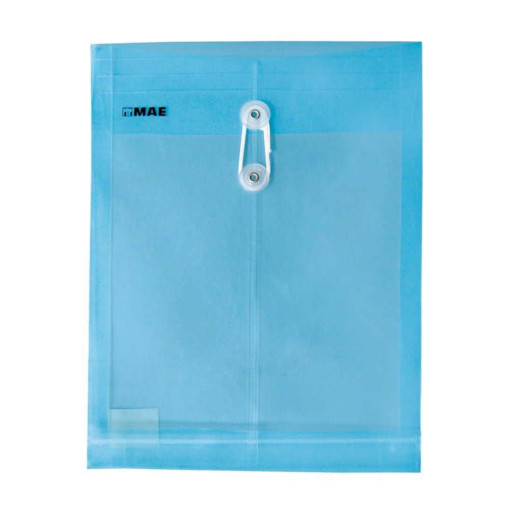 Sobre Vertical Carta Con Hilo Color Azul Oscuro