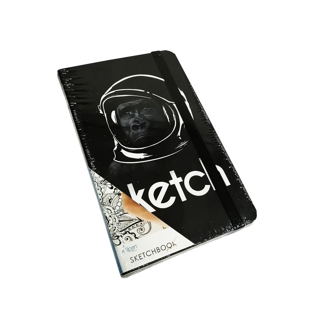 Cuaderno Sketchbook Diseño Simio Ast 21X12 X 84 Hojas