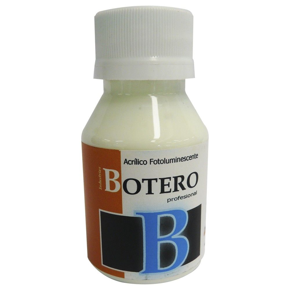 Acrílico Botero Verde Fotoluminiscente 60ml