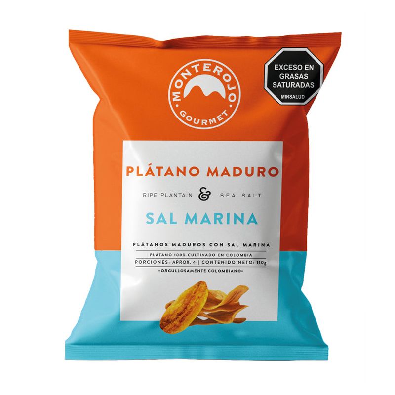 Platanos Maduros 100Gr Monterojo