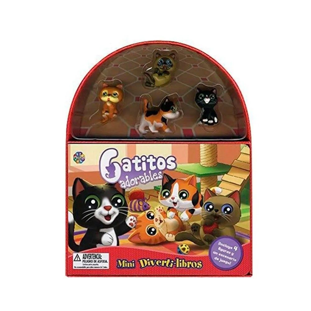 Mini Diverti-Libros: Gatitos Adorables