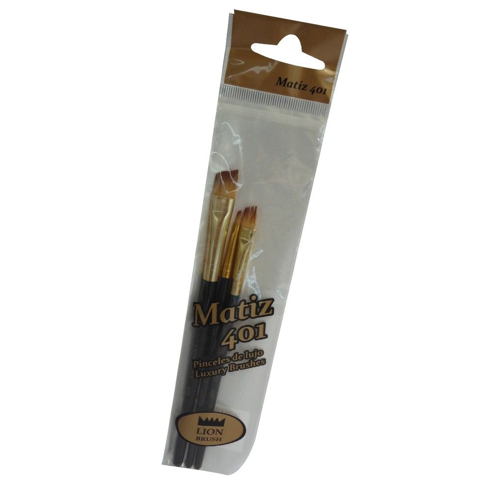 Pincel de Lujo Arte &amp; Pintura Angular Matiz 401 x 3 und
