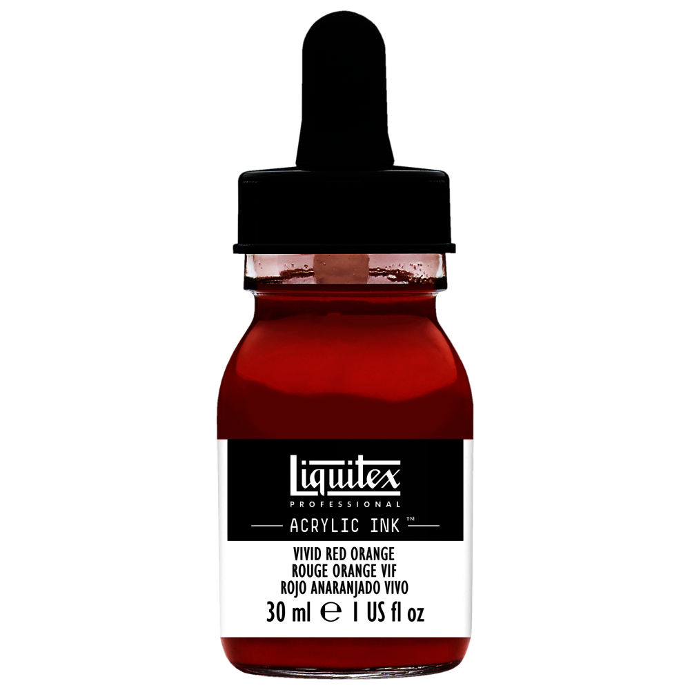 Tinta Liquitex Acrílica Rojo Anaranjado N.620 30ml