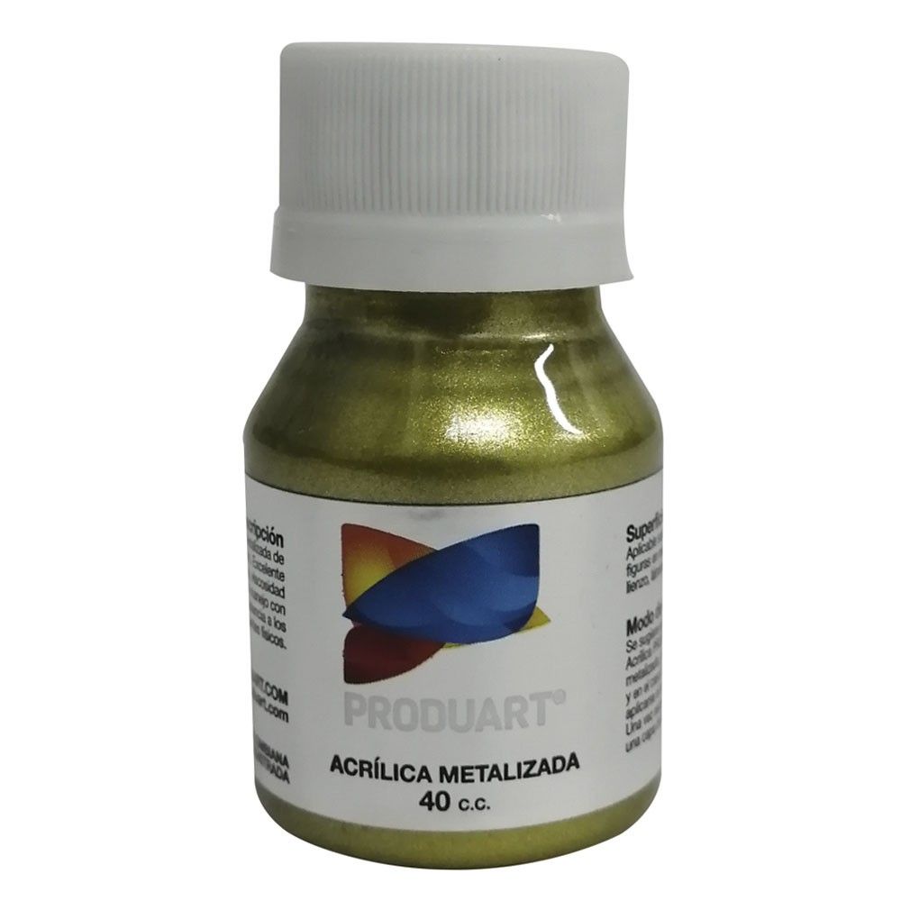 Acrílico Produart Color Oro Fino Metalizada 40CC