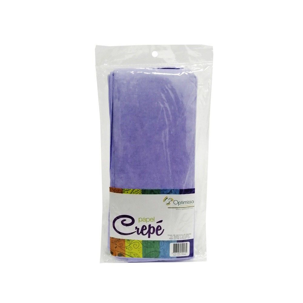 Papel Crepe Color Violeto X2 Und