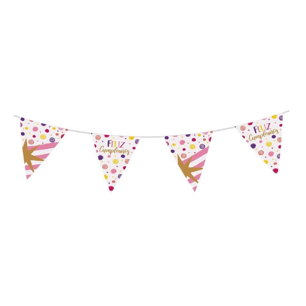 Banderines Metalizados 3.6 M Por 1 Unidad.